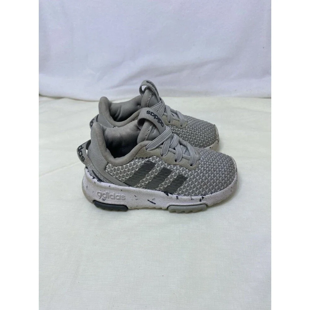 Adidas Baby Racer TR 2.0 H04462 Running Shoe Unisex Grey 4K Infant Sneaker